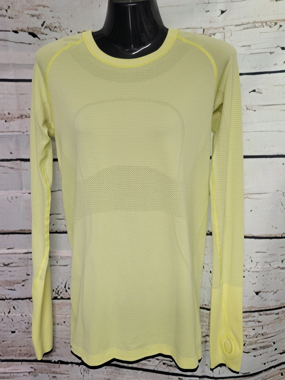 Lululemon Swiftly Tech Seamless Long Sleeve Running Top Women's Size 8